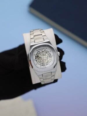 Watches ساعة باتيك فيليب رجالي نبض اوتوماتيك (ساعة + علبة فخمة)